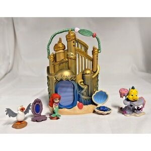 Disney Animators Collection Littles Ariel's Palace Playset Mermaid *Read